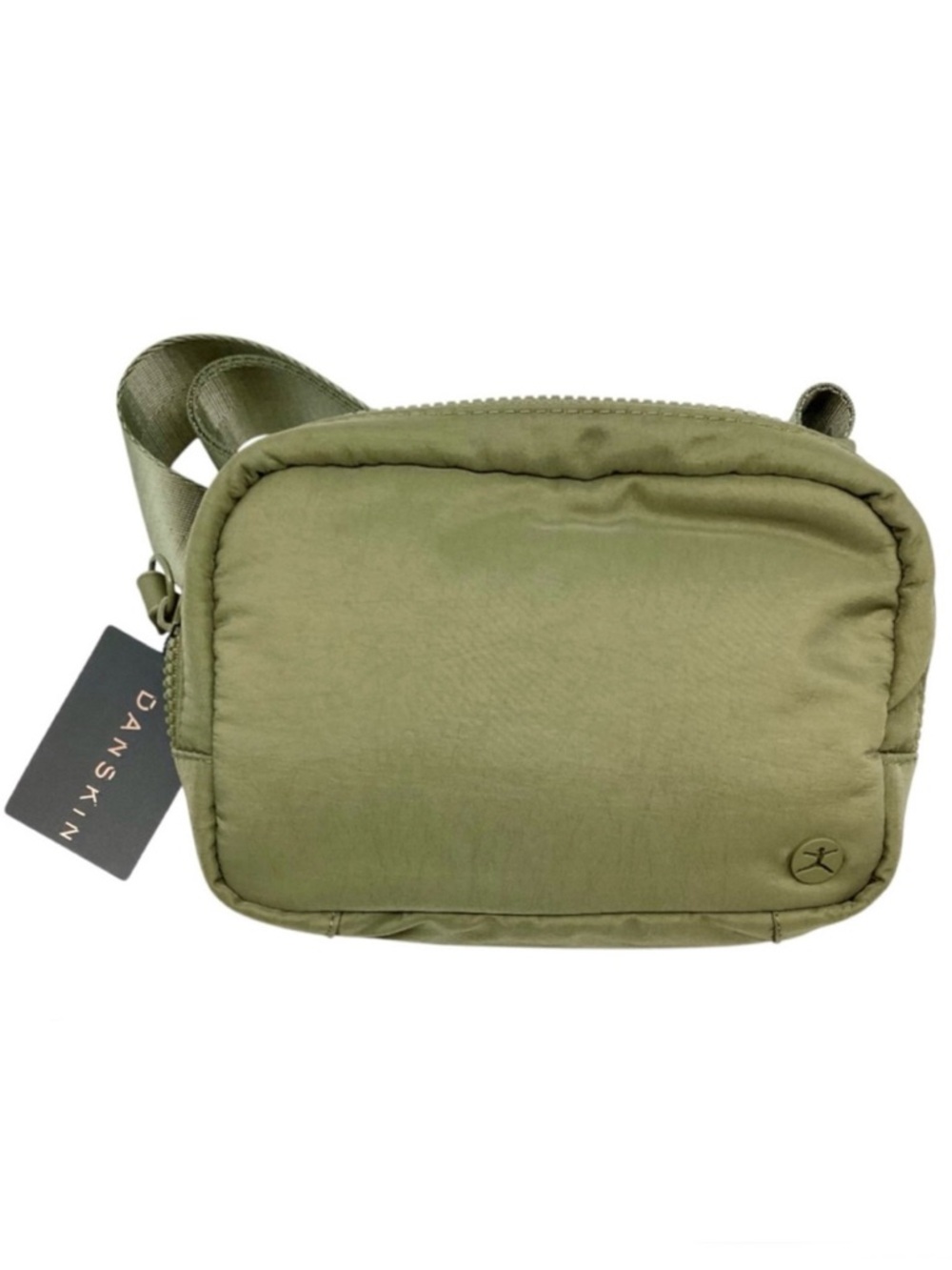 Danskin Ella Neoprene Sage Belt Bag (NWT)